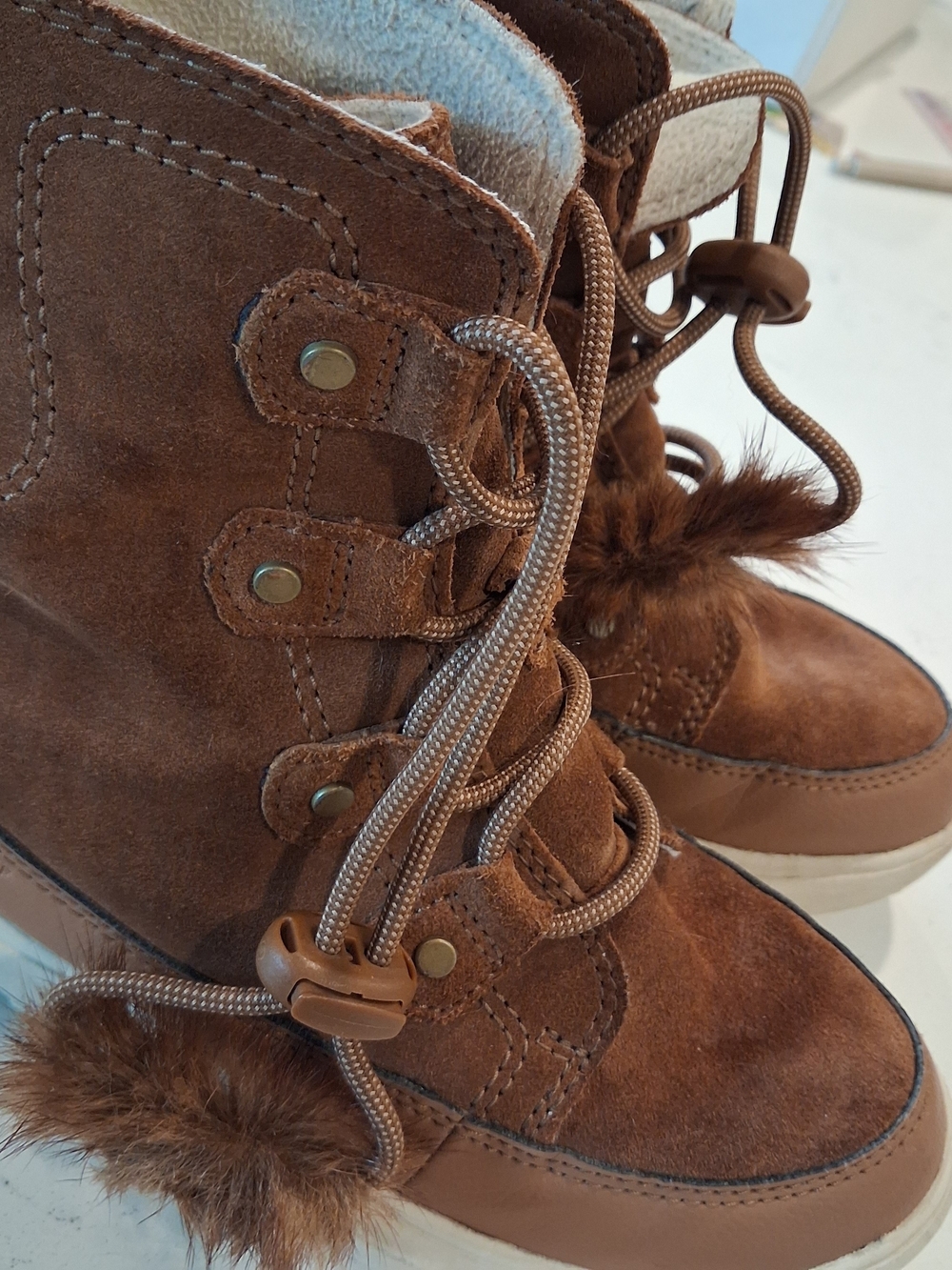 Sorel Kids Explorer Lace Waterproof Winter Boots - Youth Size 3